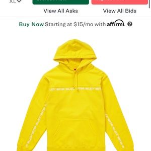 Men’s supreme hoodie